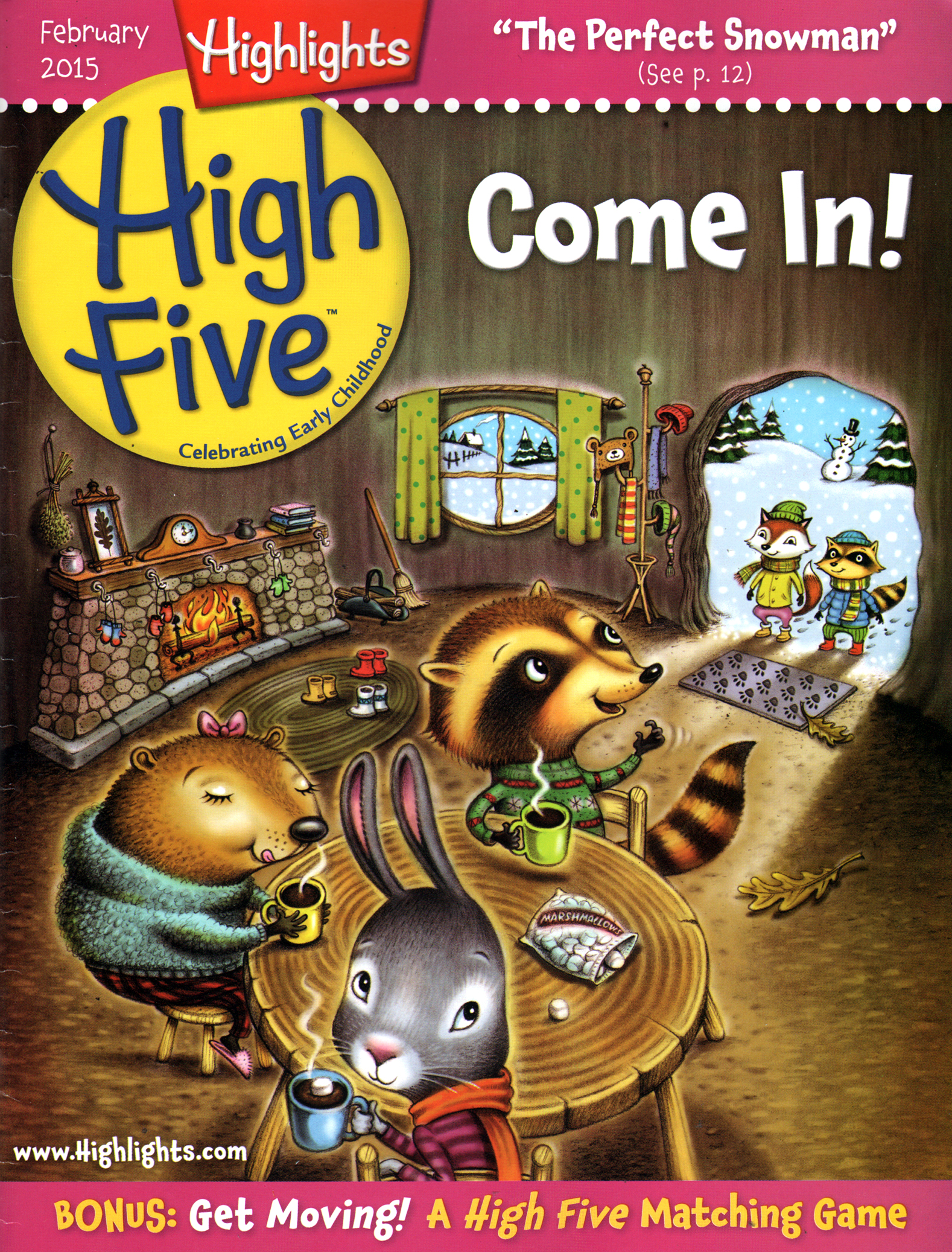 Highlights-High-Five February 01, 2015 Issue Cover