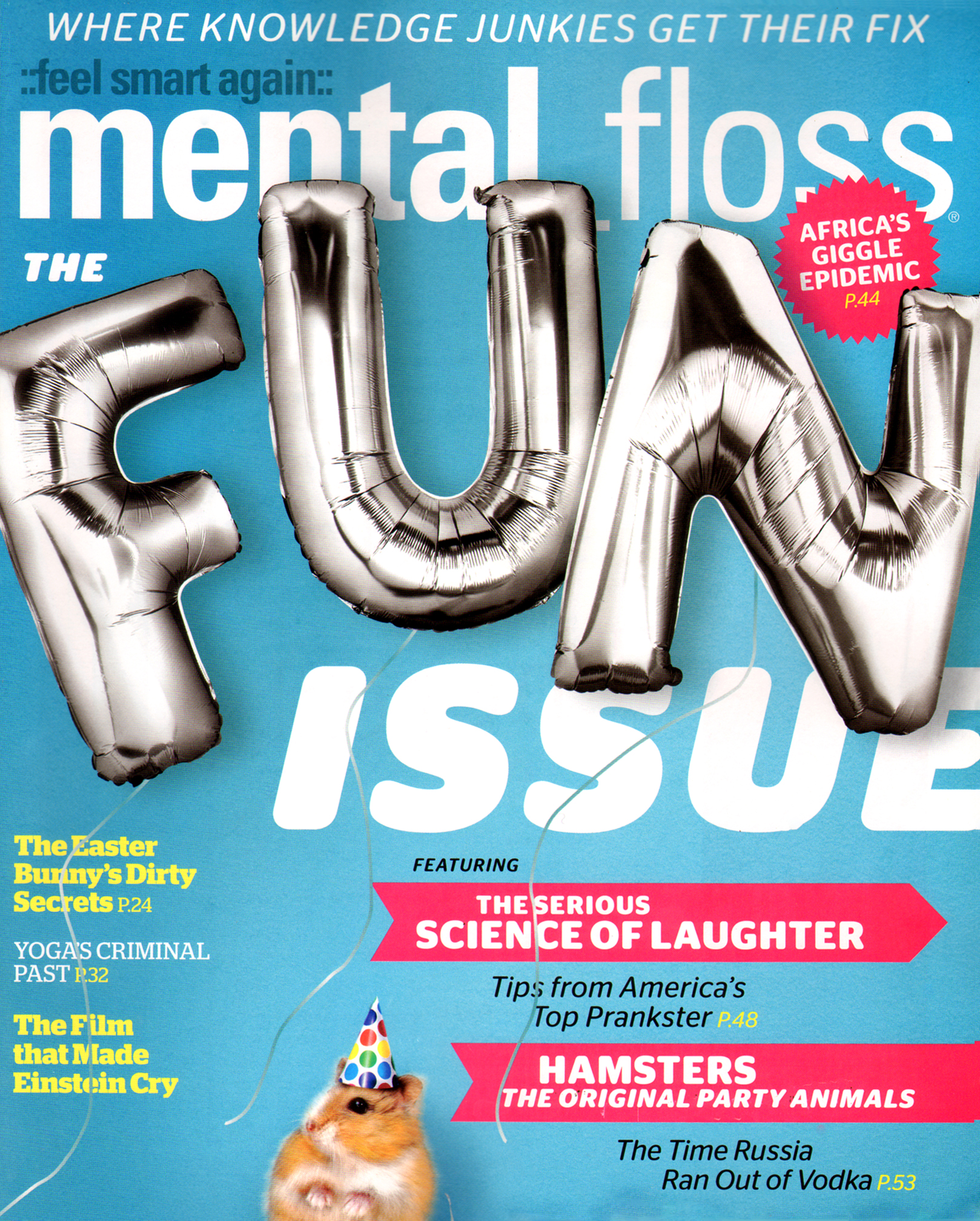 Mental-Floss March 01, 2012 Issue Cover