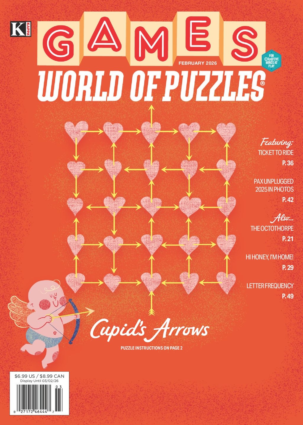 Games-World-of-Puzzles February 01, 2026 Issue Cover