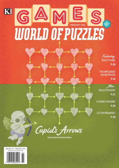 Games World of Puzzles February 01, 2026 Issue Cover