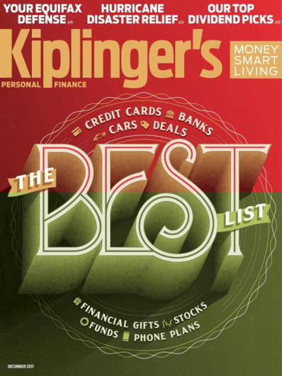 Kiplinger's Personal Finance December 01, 2017 Issue Cover