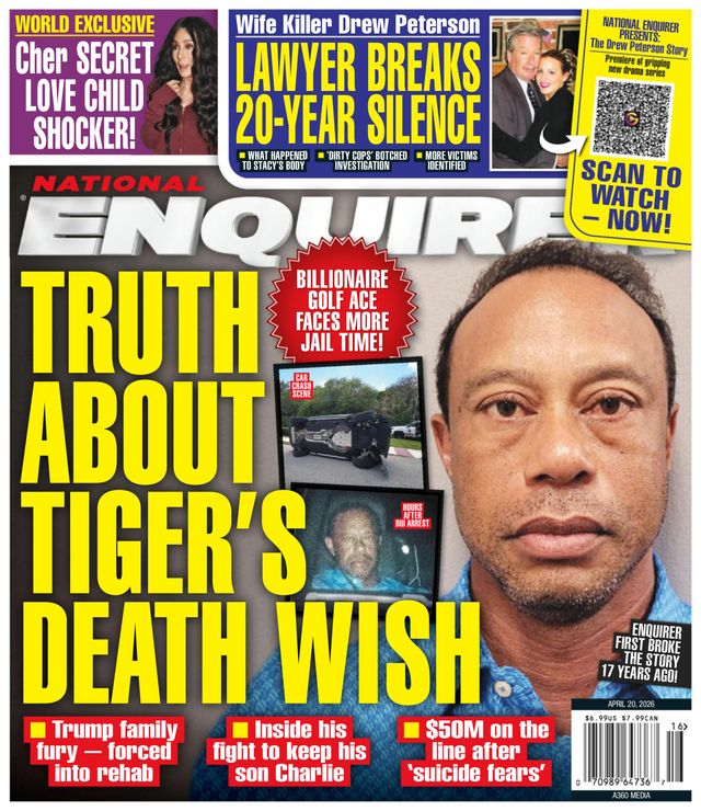National Enquirer April 20, 2026 Issue Cover
