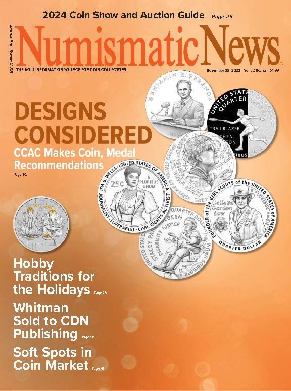 Numismatic-News November 28, 2023 Issue Cover