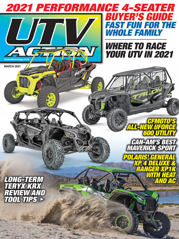 UTV-Action March 01, 2021 Issue Cover