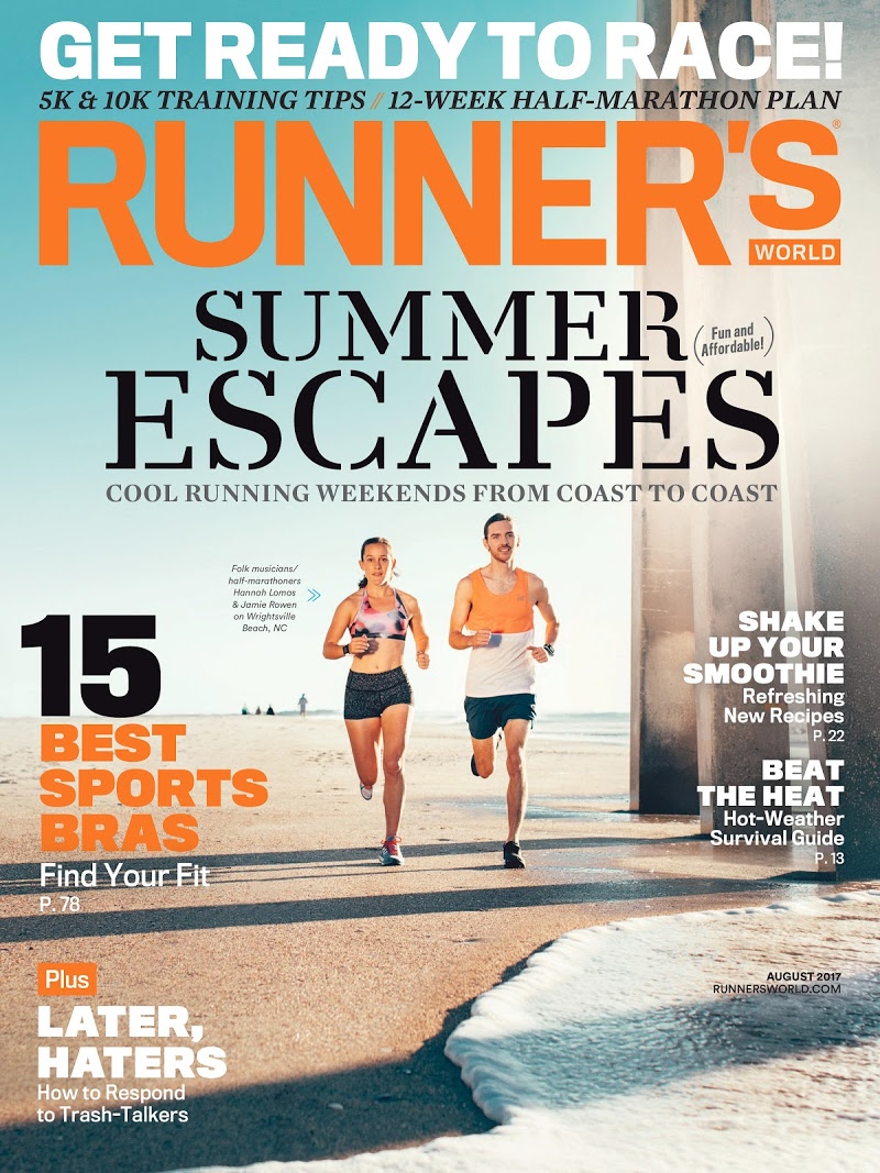 Runners-World August 01, 2017 Issue Cover