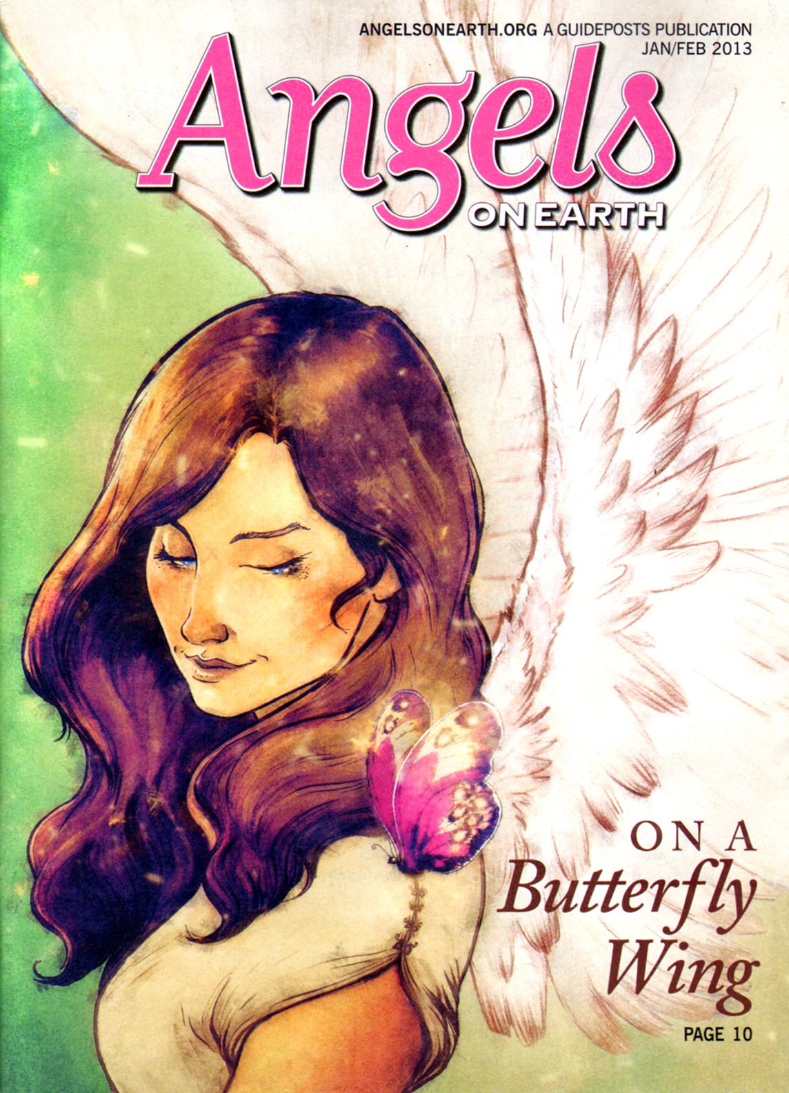 Angels-on-Earth January 01, 2013 Issue Cover