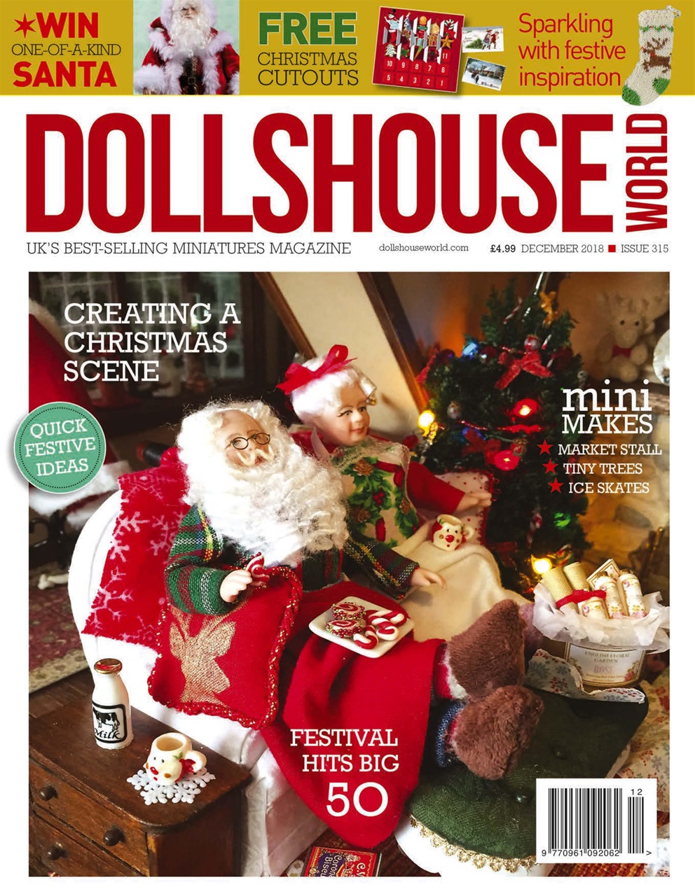 Dolls-House-World December 01, 2018 Issue Cover