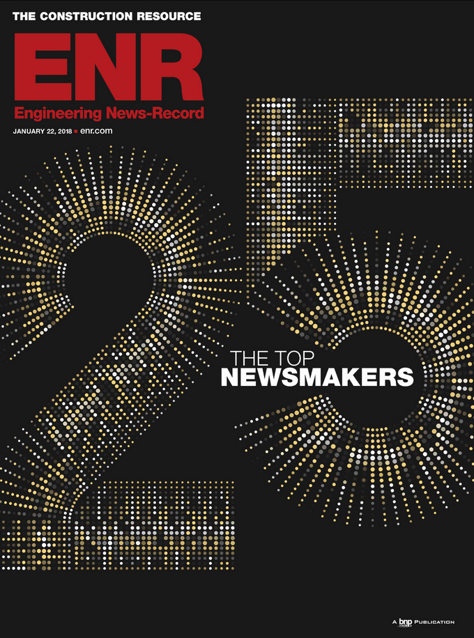 Engineering-News-Record January 22, 2018 Issue Cover
