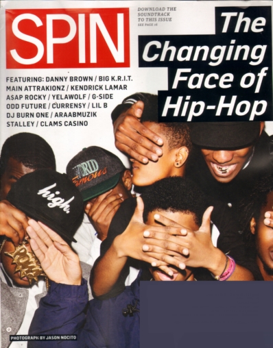 Spin December 01, 2011 Issue Cover