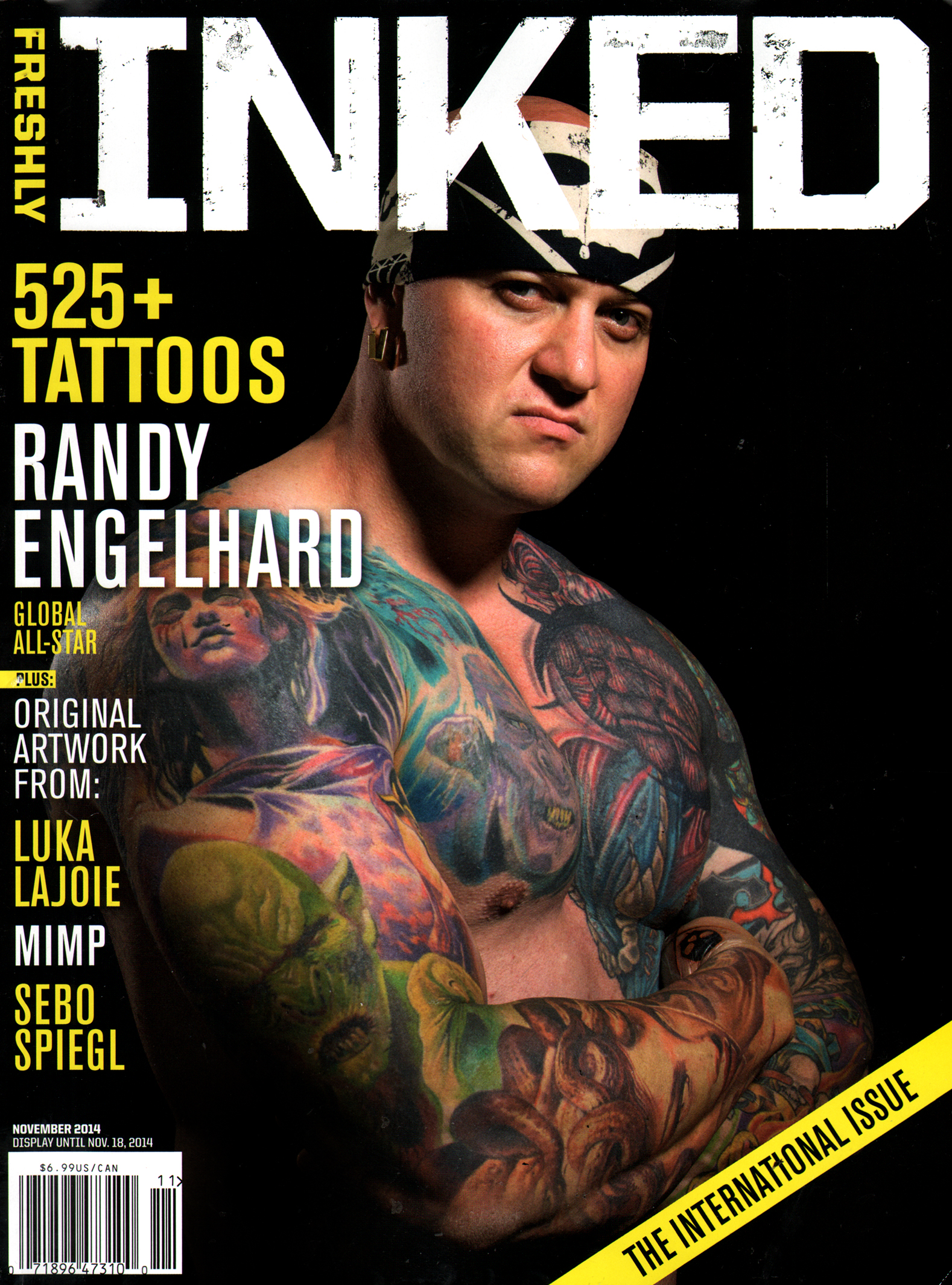 Freshly-INKED November 01, 2014 Issue Cover