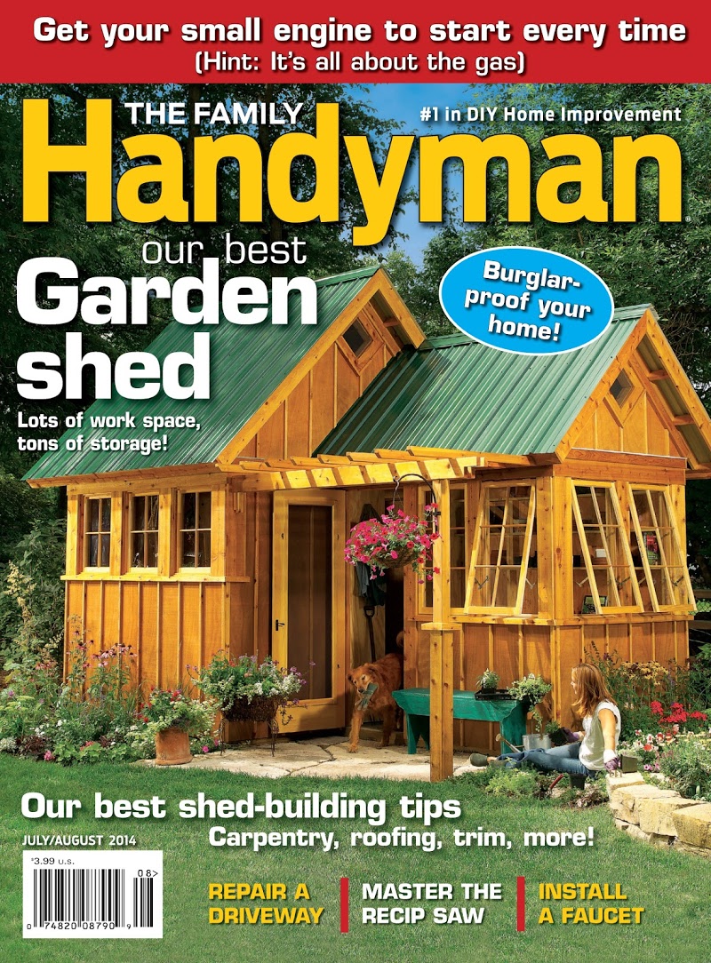 The-Family-Handyman July 01, 2014 Issue Cover