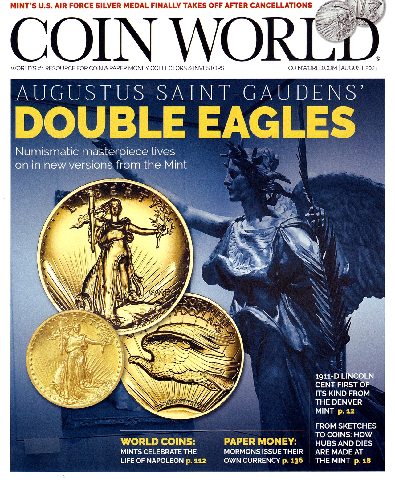 Coin-World-Weekly August 01, 2021 Issue Cover