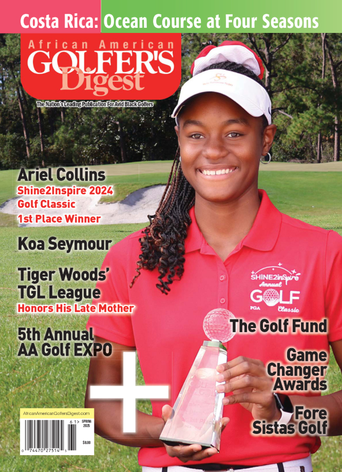 African Amercian Golfer's Digest March 01, 2025 Issue Cover