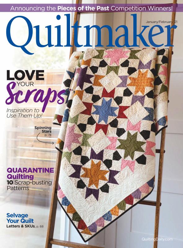 Quiltmaker January 01, 2021 Issue Cover