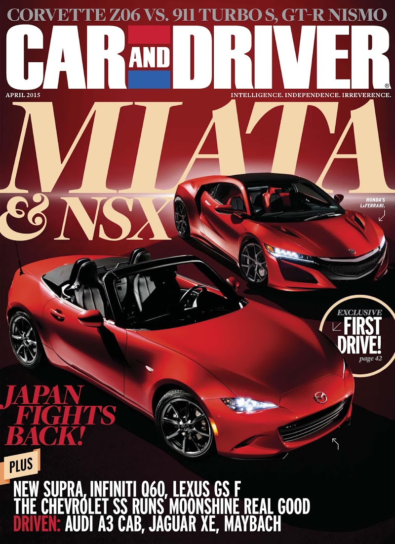 Car-And-Driver April 01, 2015 Issue Cover