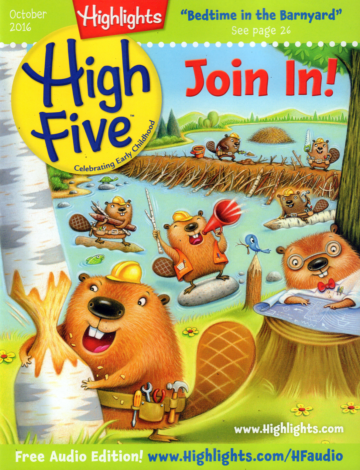Highlights-High-Five October 01, 2016 Issue Cover