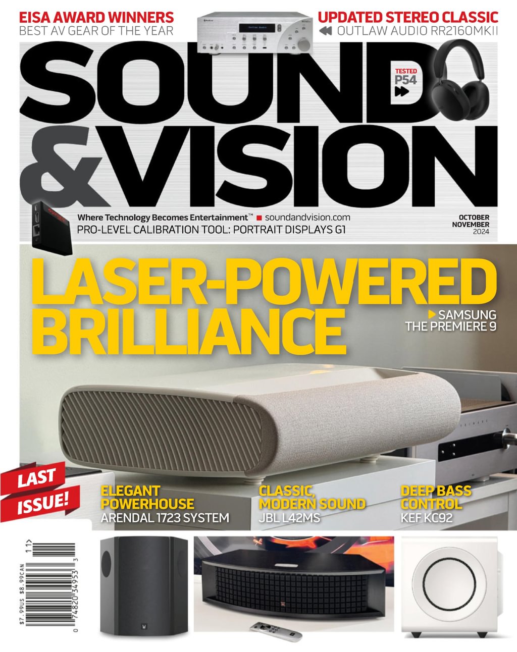 Sound-and-Vision October 01, 2024 Issue Cover
