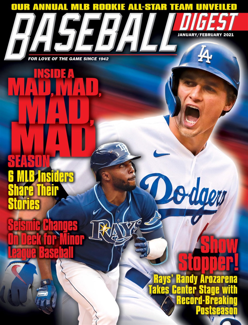 Baseball-Digest January 01, 2021 Issue Cover