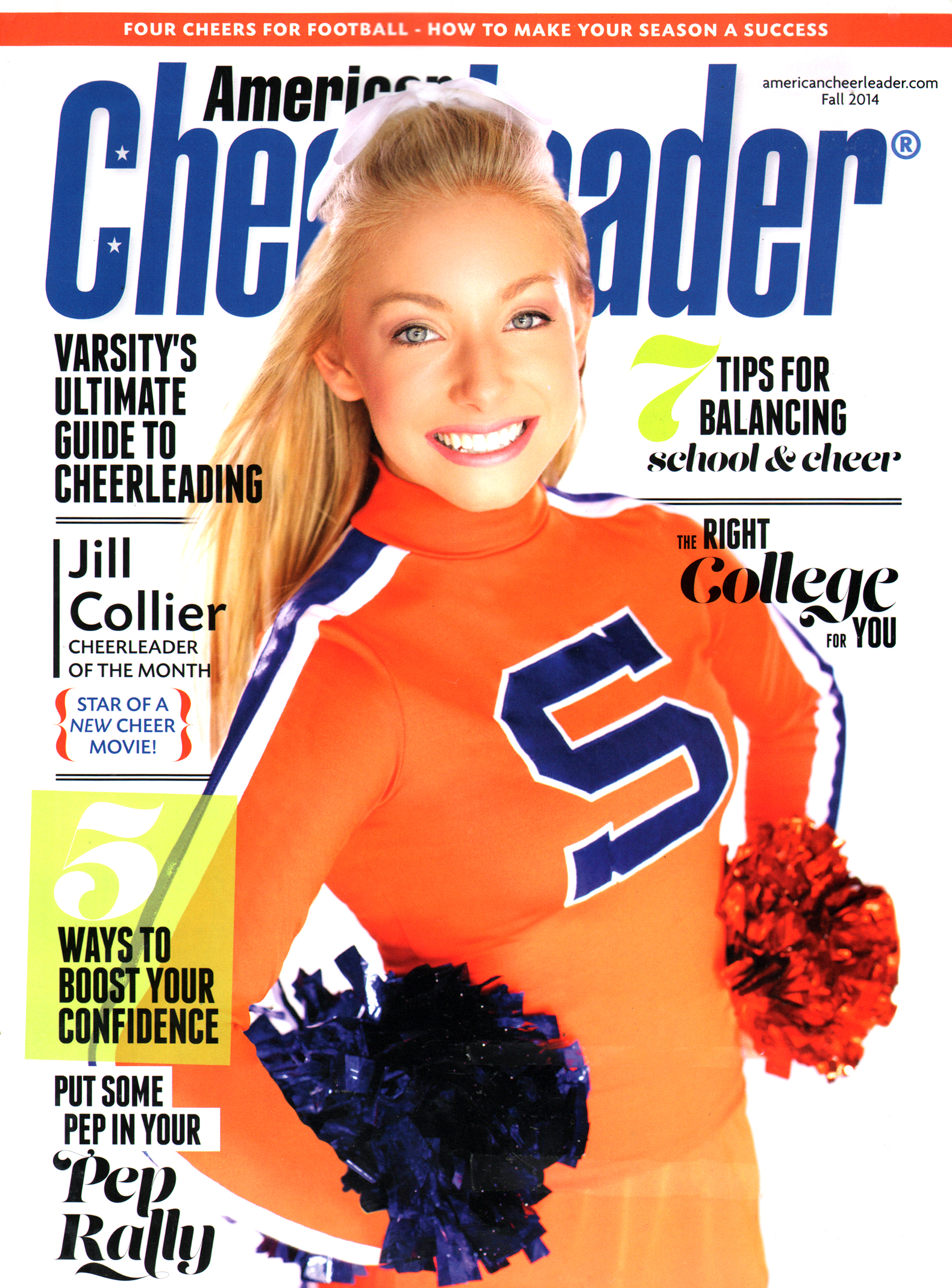 American-Cheerleader September 01, 2014 Issue Cover