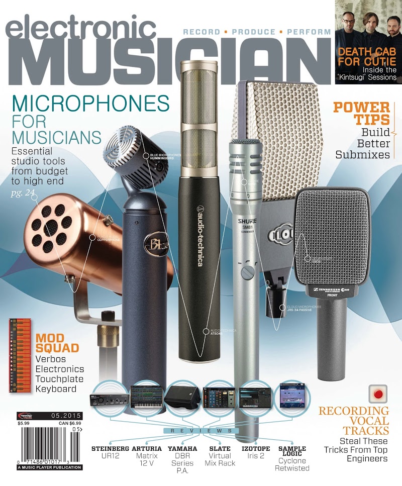 Electronic-Musician May 01, 2015 Issue Cover