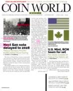 Coin-World-Weekly June 10, 2019 Issue Cover