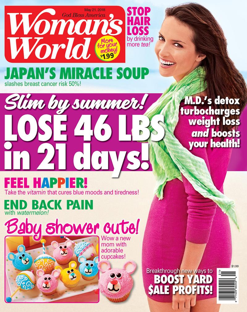 Womans-World May 21, 2018 Issue Cover