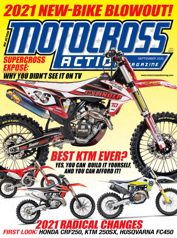 Motocross-Action September 01, 2020 Issue Cover