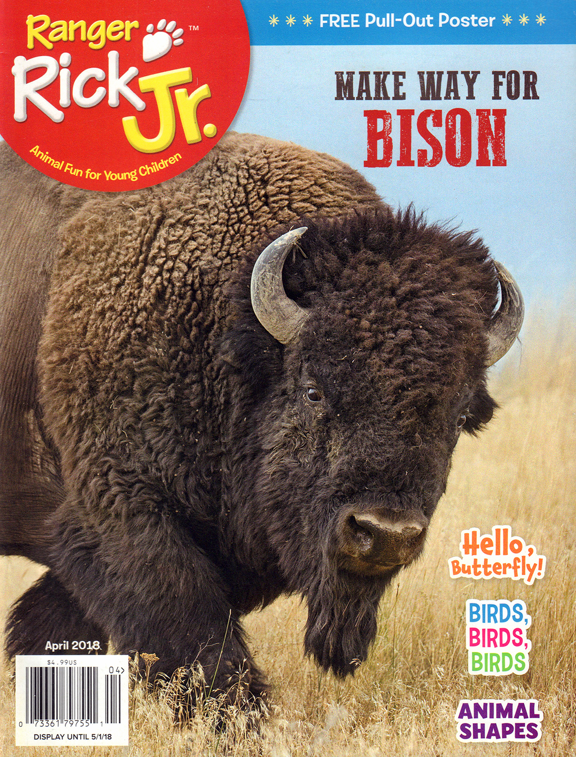 Ranger-Rick-Jr April 01, 2018 Issue Cover