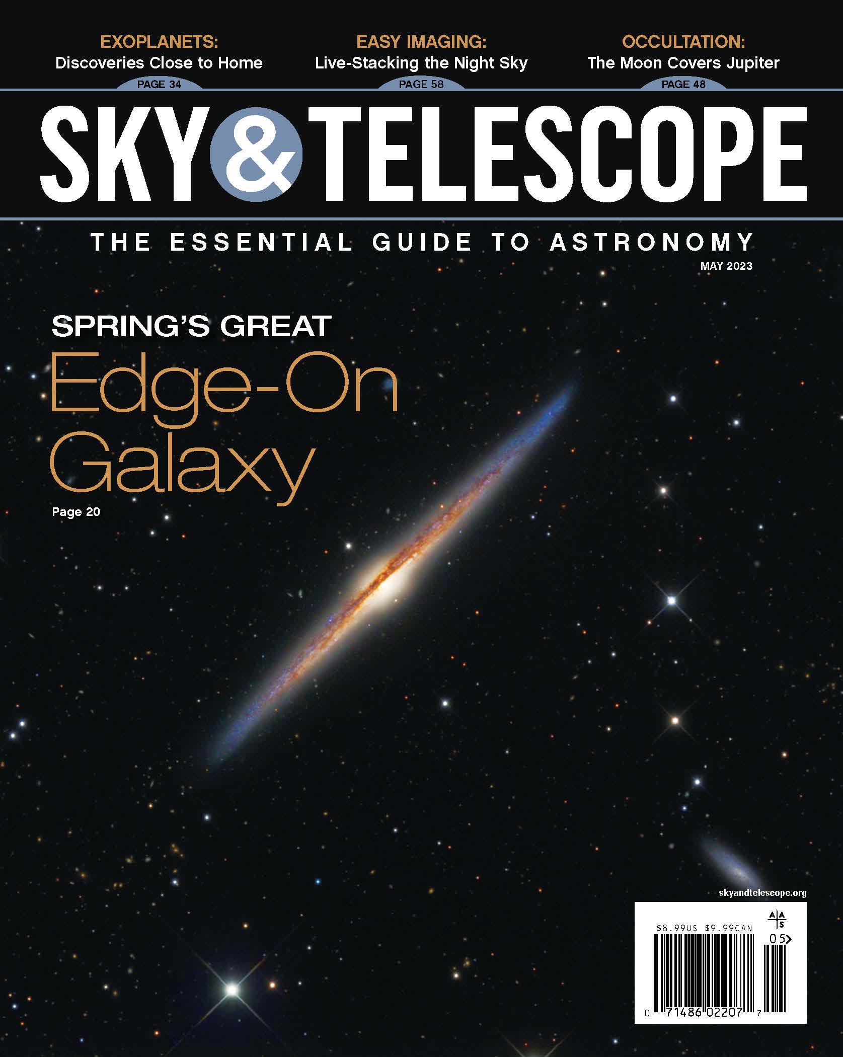Sky-and-Telescope May 01, 2023 Issue Cover