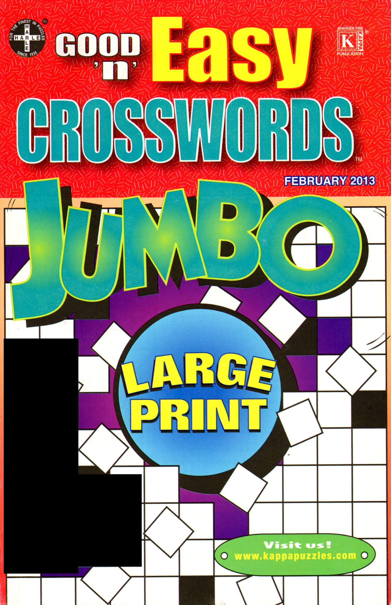 Good-N-Easy-Crosswords-Jumbo February 01, 2013 Issue Cover