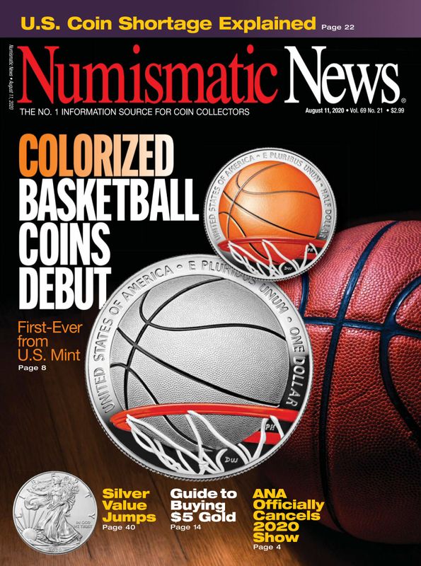Numismatic-News August 11, 2020 Issue Cover