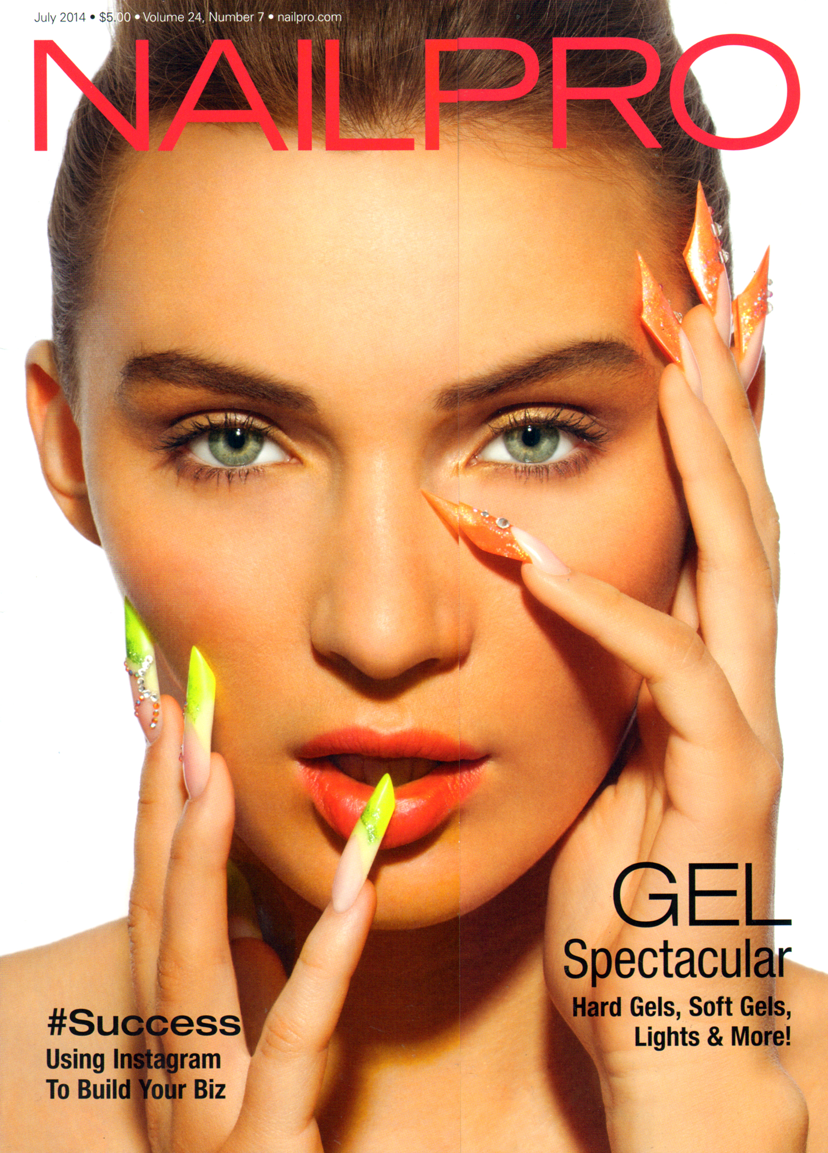 Nailpro July 01, 2014 Issue Cover