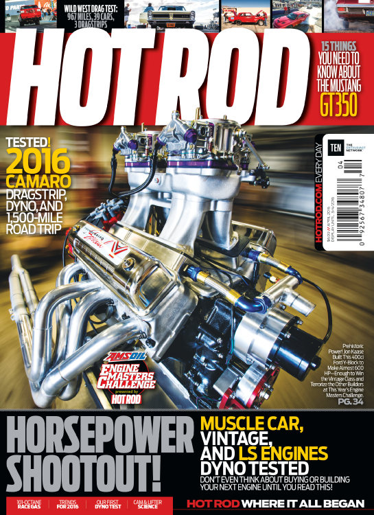Hot-Rod April 01, 2016 Issue Cover
