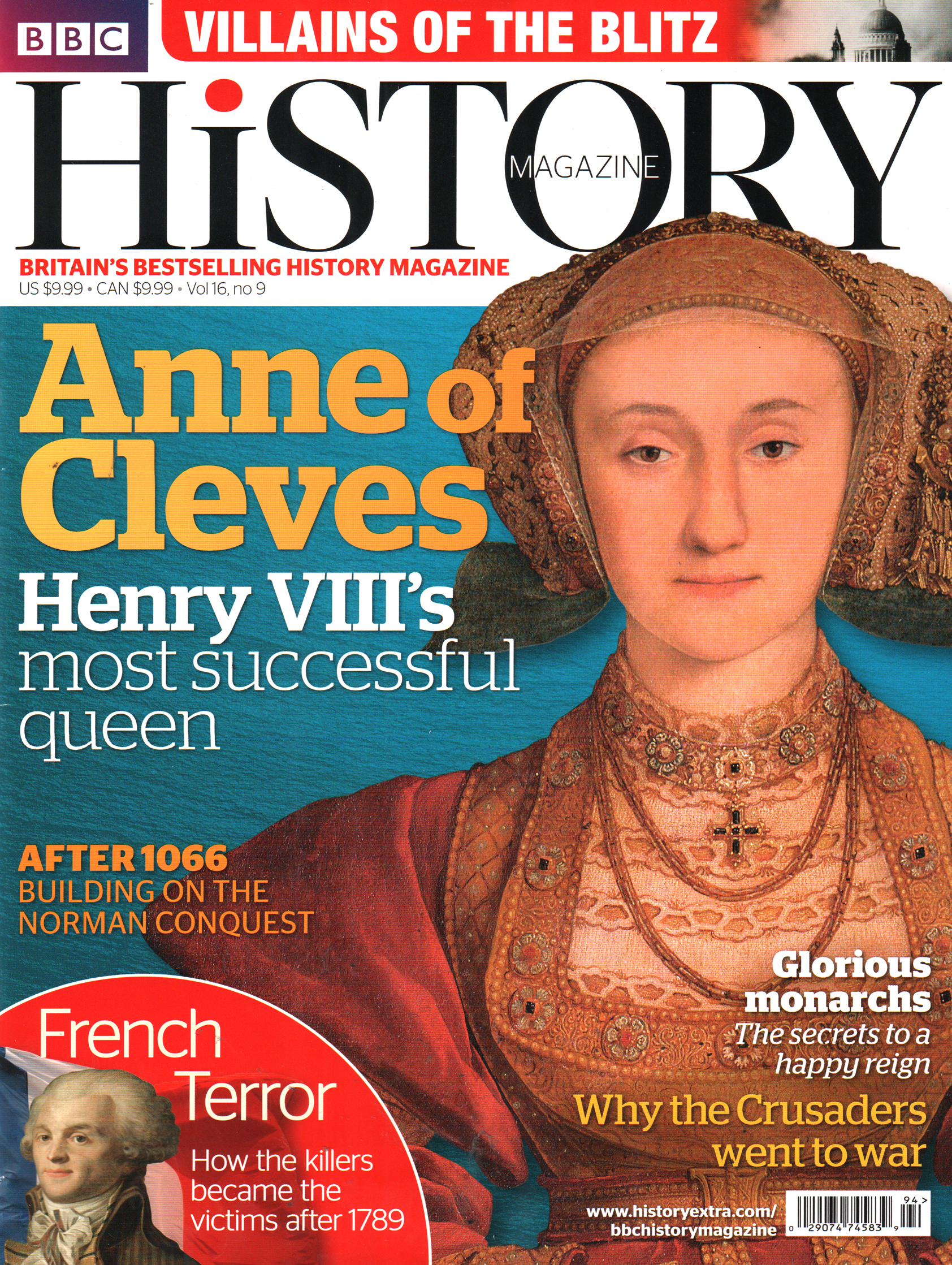 BBC-History September 01, 2015 Issue Cover