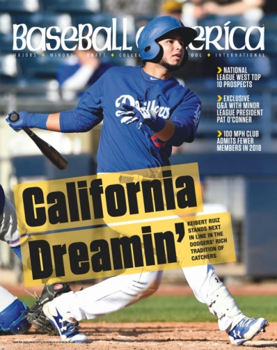 Baseball America January 11, 2019 Issue Cover