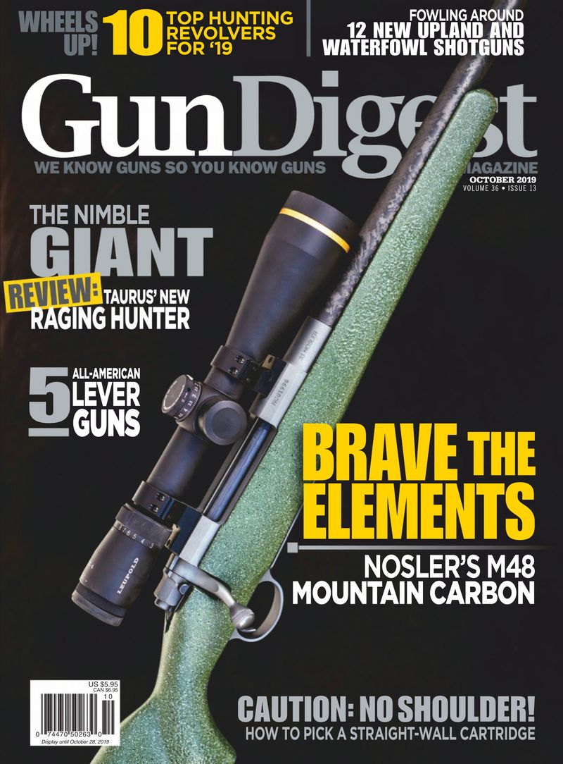 Gun-Digest October 01, 2019 Issue Cover