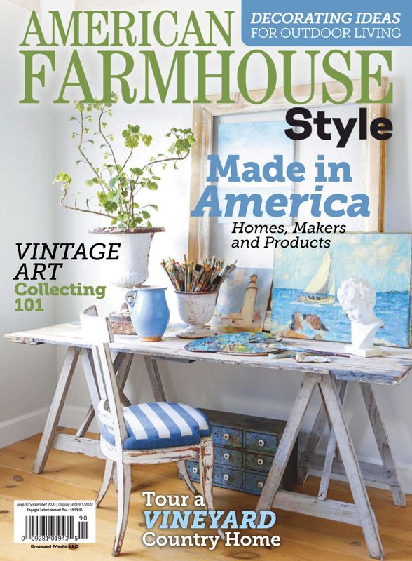 American-Farmhouse-Style August 01, 2020 Issue Cover