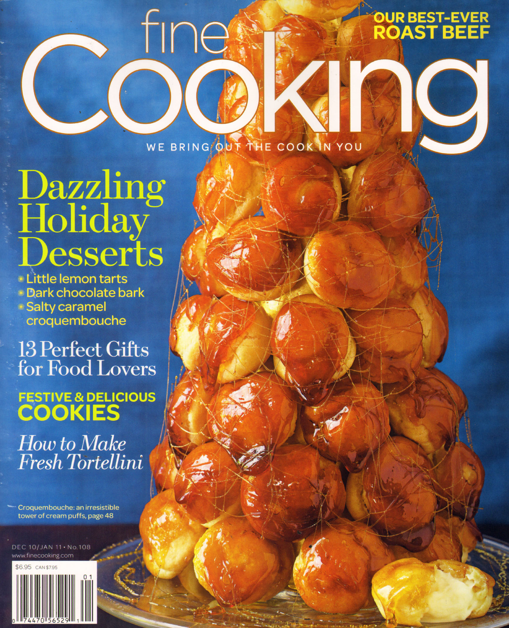 Fine-Cooking December 01, 2010 Issue Cover