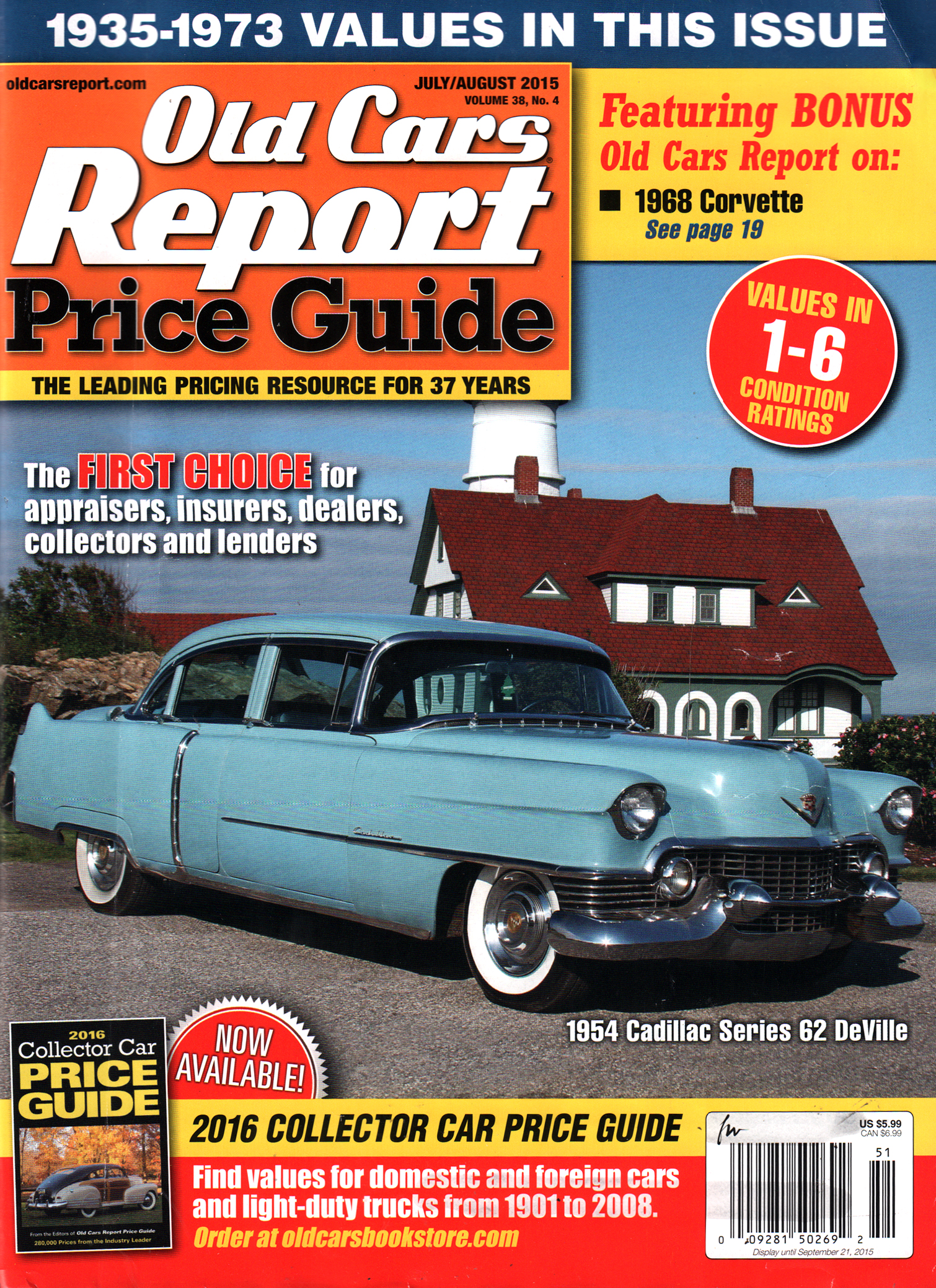Old-Cars-Report-Price-Guide July 01, 2015 Issue Cover