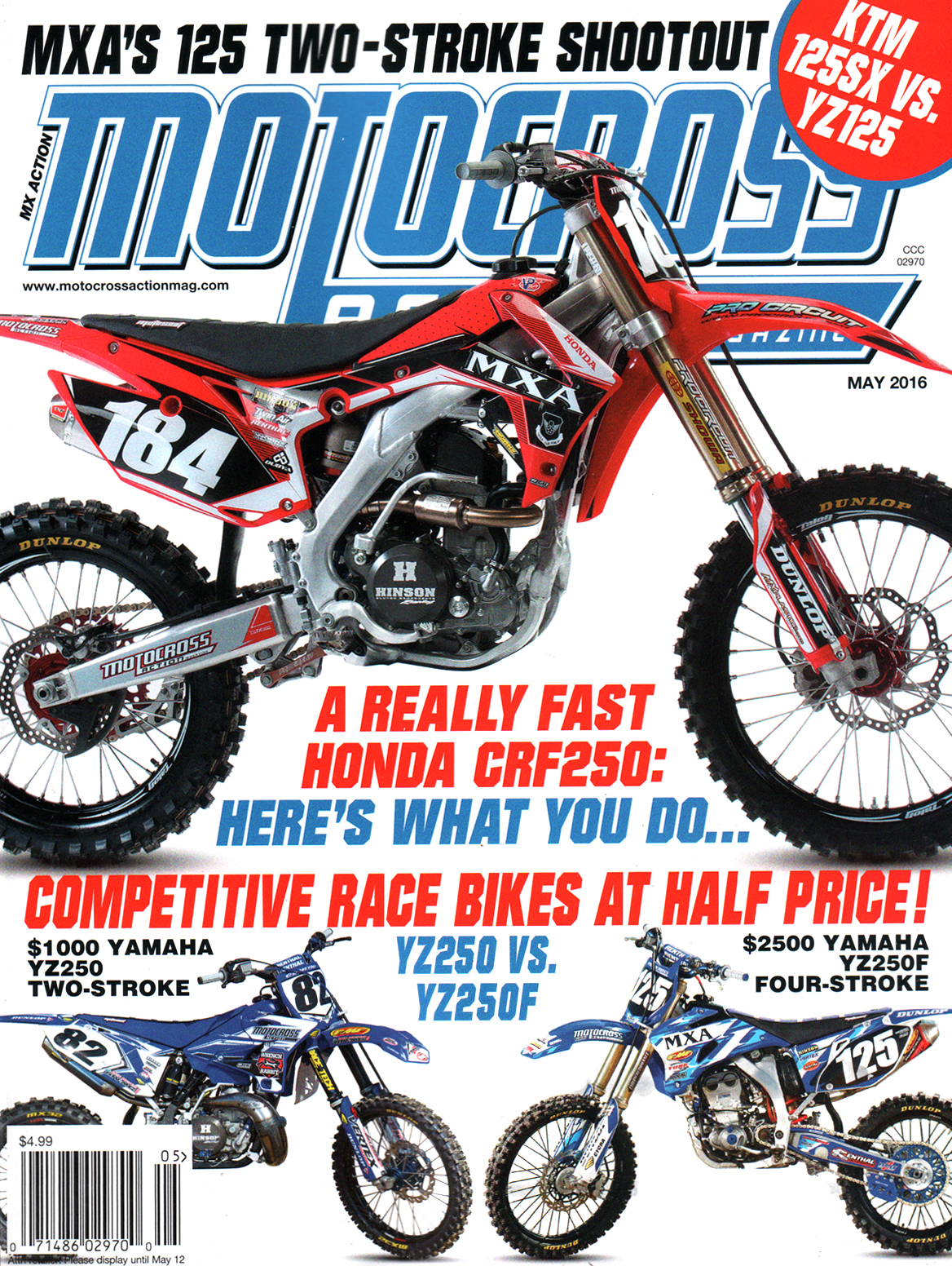 Motocross-Action May 01, 2016 Issue Cover