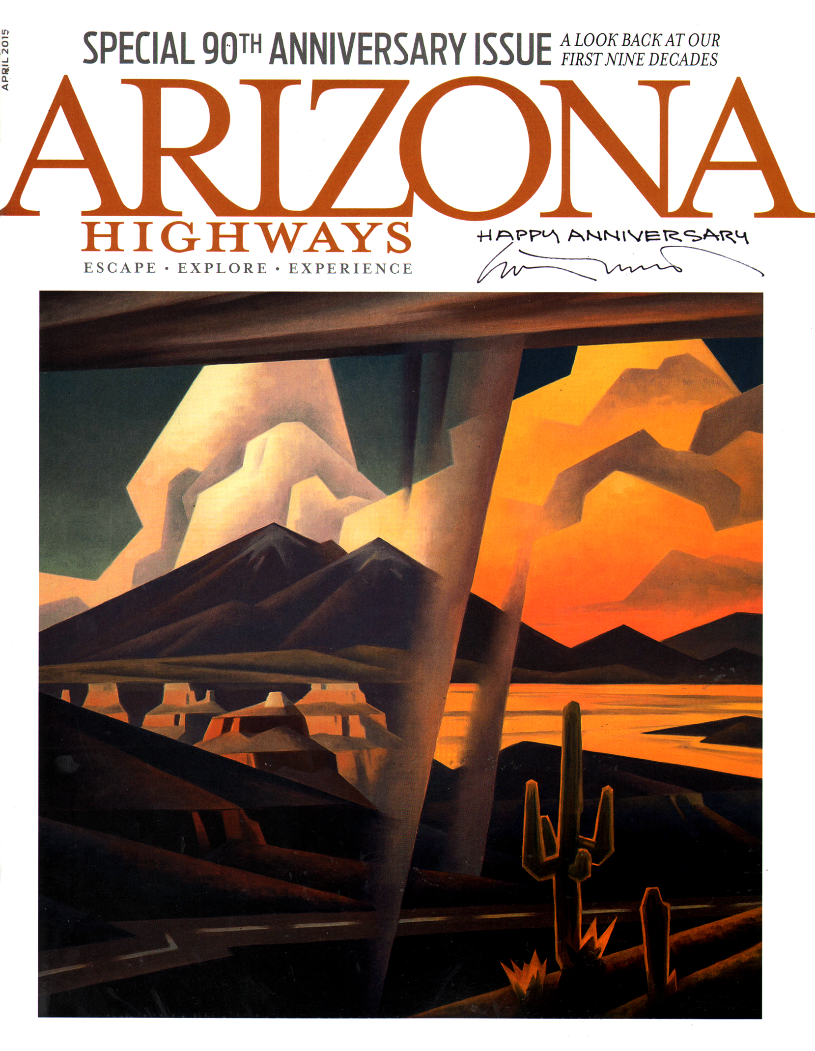 Arizona-Highways April 01, 2015 Issue Cover