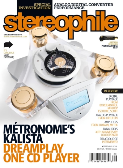 Stereophile September 01, 2018 Issue Cover