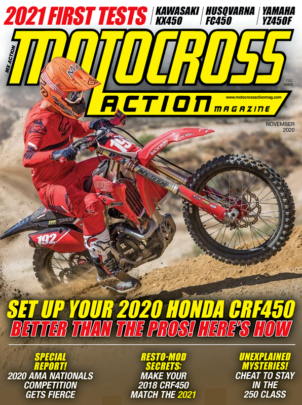 Motocross-Action November 01, 2020 Issue Cover