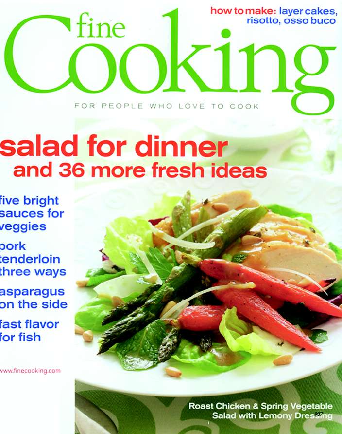 Fine-Cooking April 01, 2006 Issue Cover