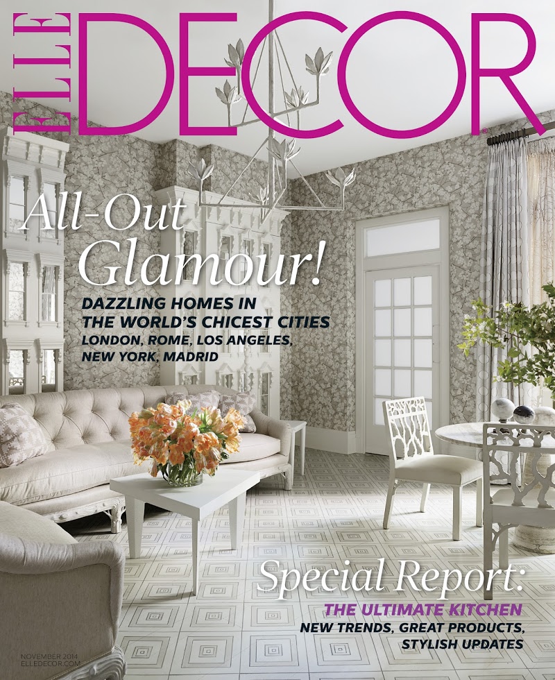 Elle-Decor November 01, 2014 Issue Cover