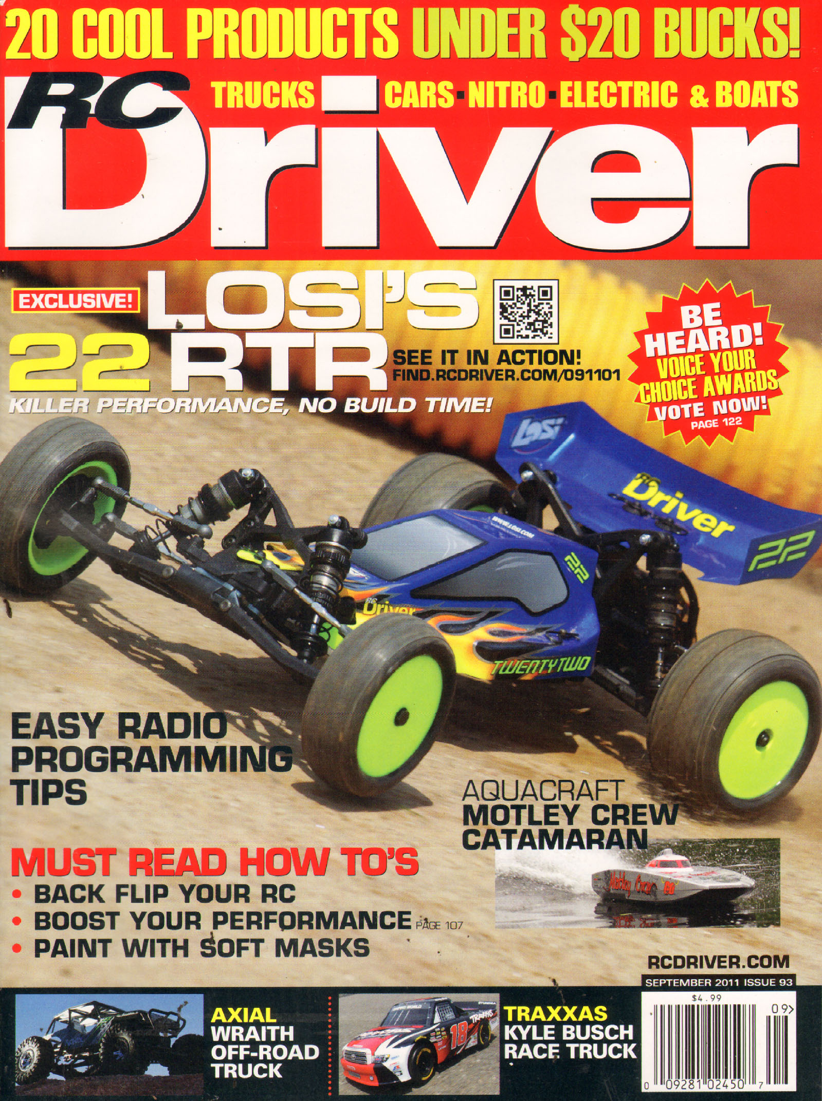 RC-Driver September 01, 2011 Issue Cover
