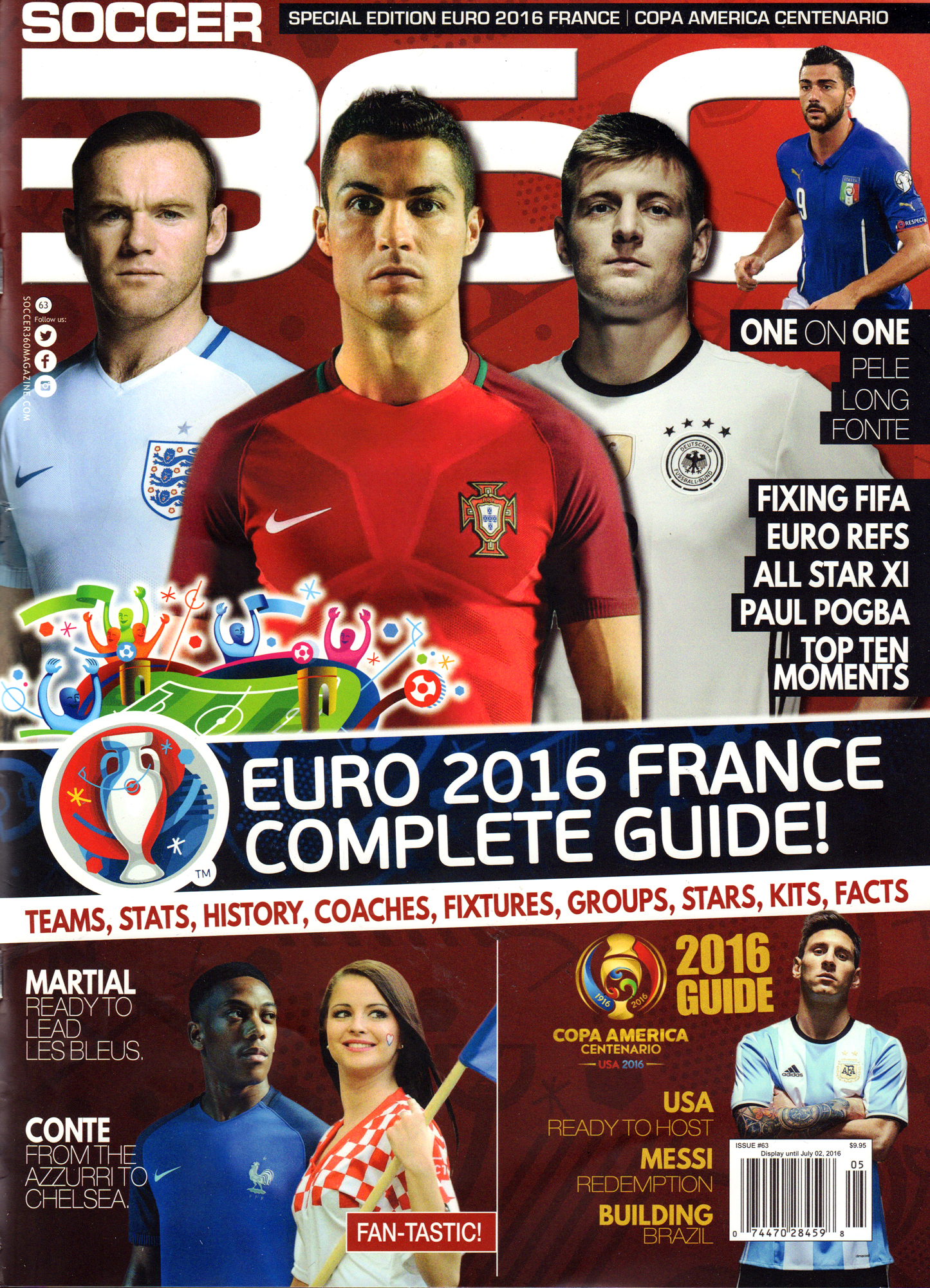 Soccer-360 May 01, 2016 Issue Cover