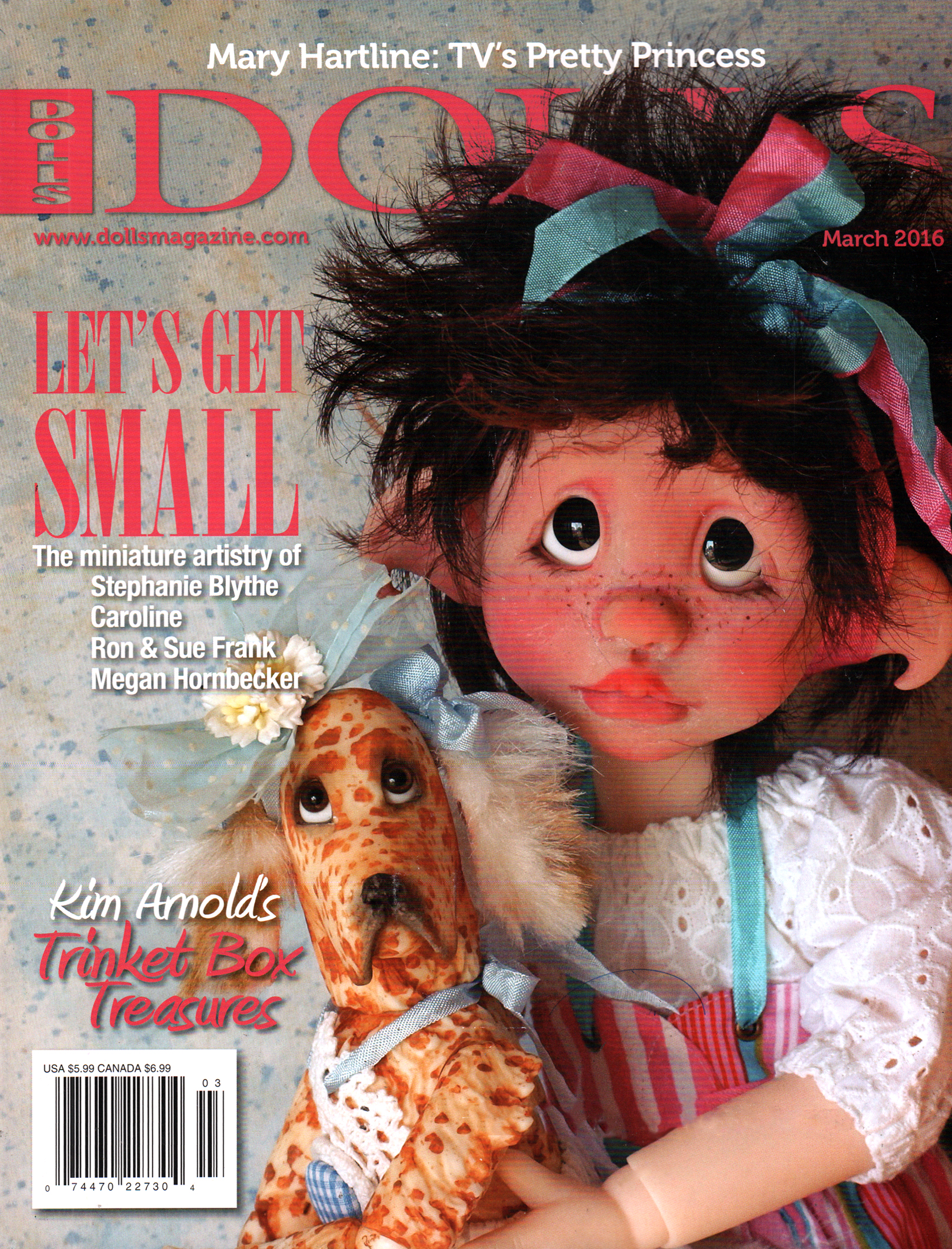 Dolls March 01, 2016 Issue Cover