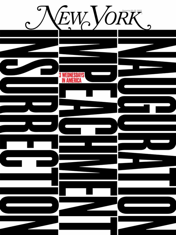 New-York-Magazine January 18, 2021 Issue Cover