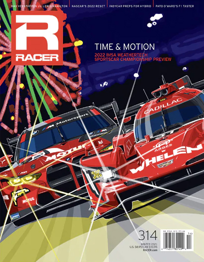 Racer February 01, 2022 Issue Cover